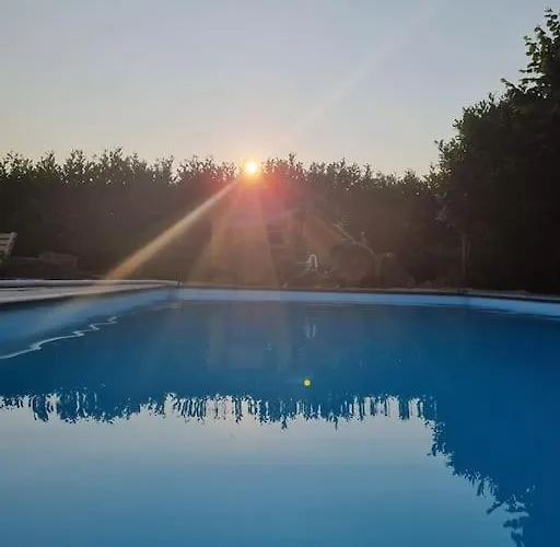 8 Person With Heated Swimmingpool Hoek *