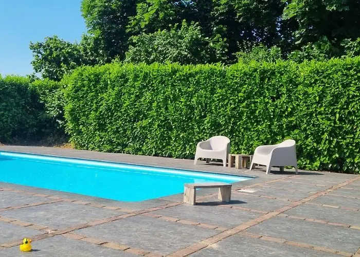 דירה 8 Person With Heated Swimmingpool Hoek Winssen